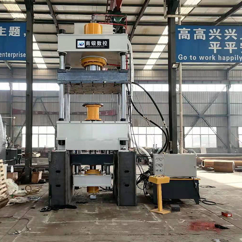 400噸四柱油壓機(jī)不銹鋼金屬拉伸成型液壓機(jī)下頂式壓力機(jī)滕州