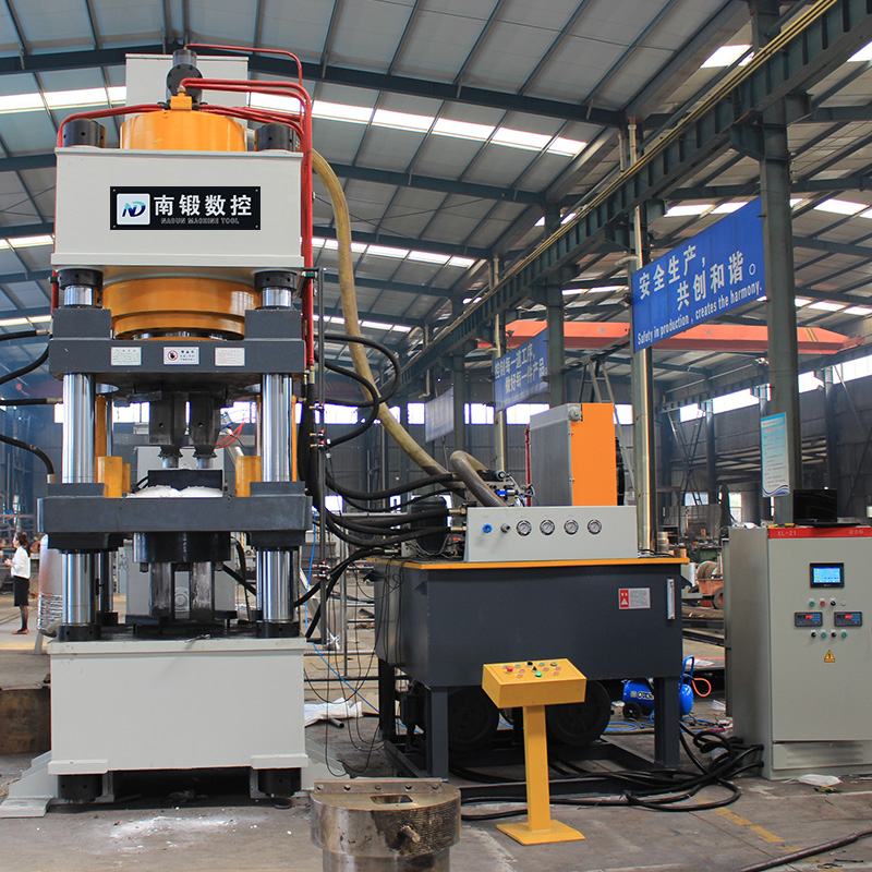 液壓機廠家直銷800噸鹽磚機伺服系統(tǒng)一出二牛羊舔磚機