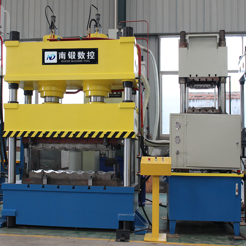 315t雙缸大臺面油壓機(jī)，彩石金屬瓦拉伸成型液壓機(jī)