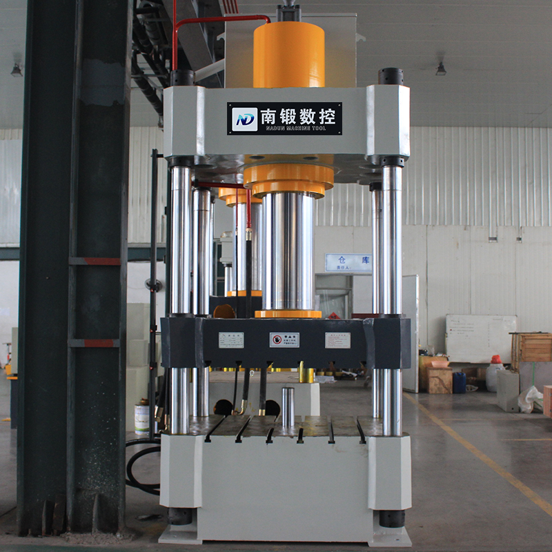 315t三梁四柱油壓機快速帶下頂缸，300噸拉伸成型油壓機