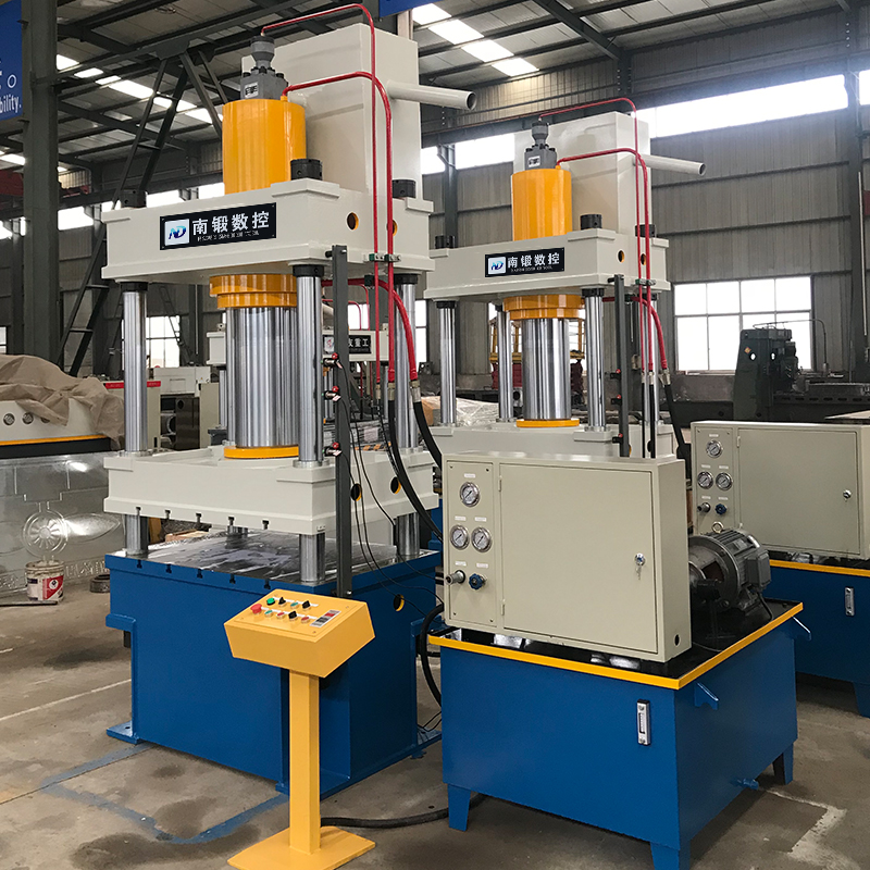 100T不銹鋼成型油壓機，100噸三梁四柱油壓機